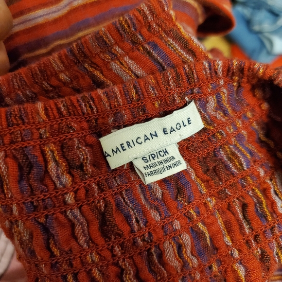 American Eagle red crop top - Picture 3 of 3